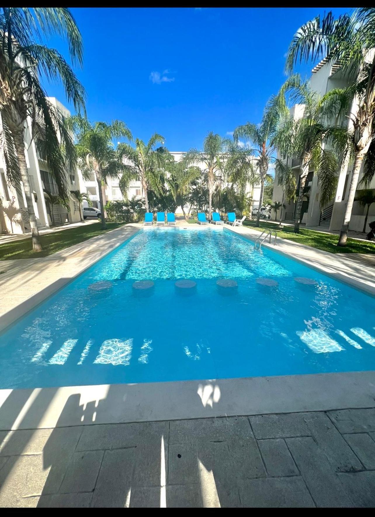Apartmán Departamento Blue Vacacional Playa del Carmen Exteriér fotografie