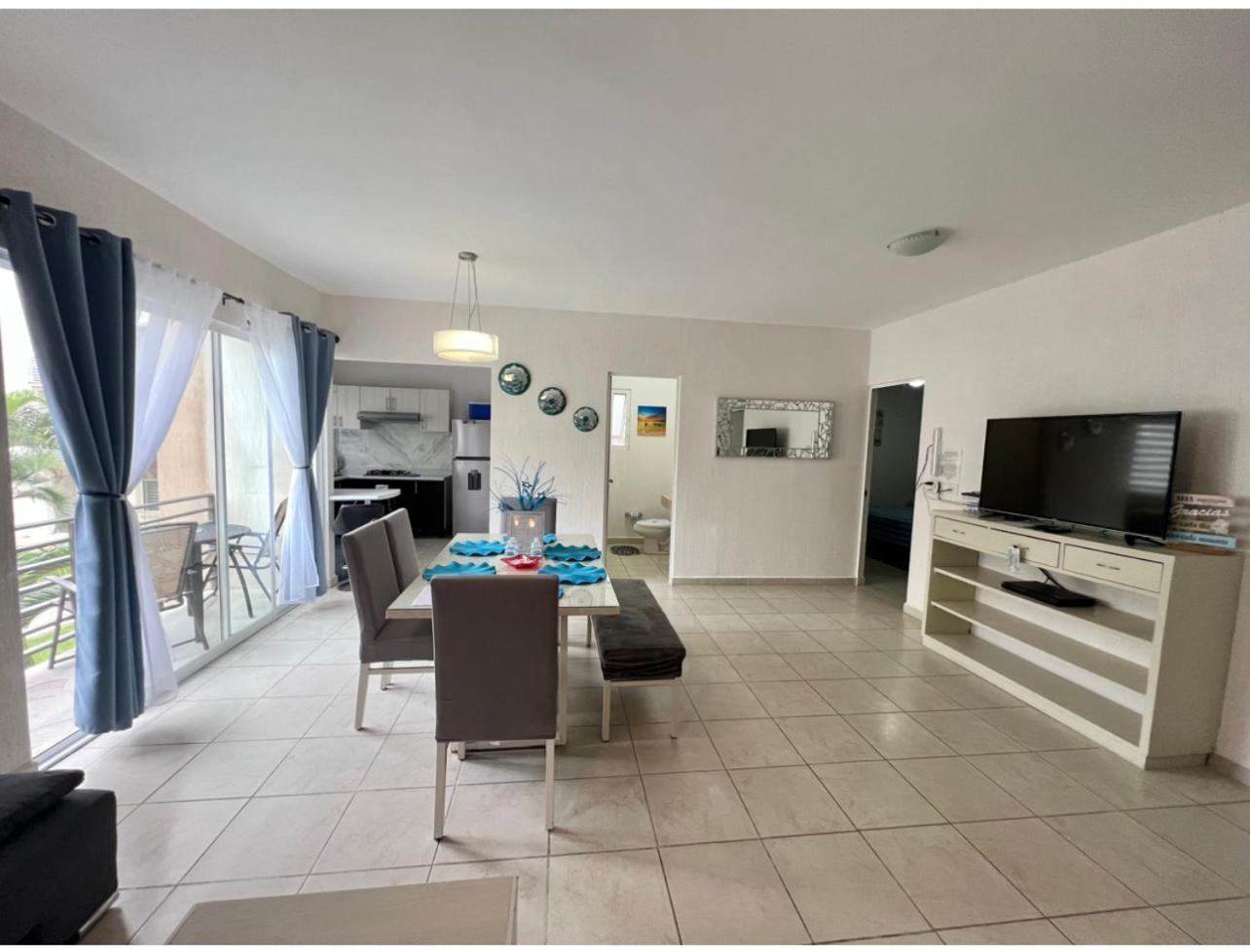 Apartmán Departamento Blue Vacacional Playa del Carmen Exteriér fotografie