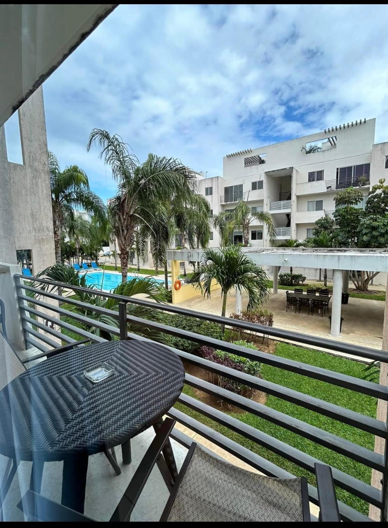 Apartmán Departamento Blue Vacacional Playa del Carmen Exteriér fotografie